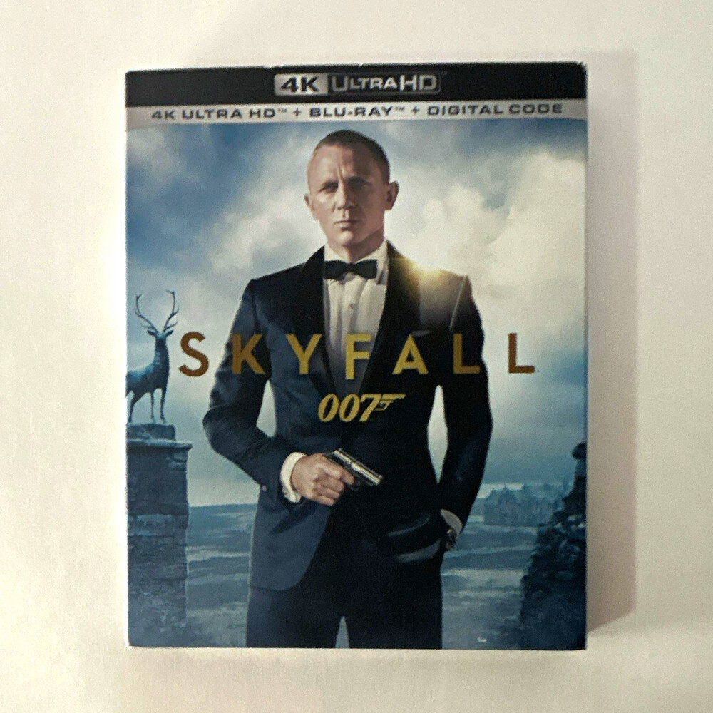 MGM James Bond 007 Skyfall 4K UHD Blu-ray + Blu-ray 2-Disc w/ Digital Copy